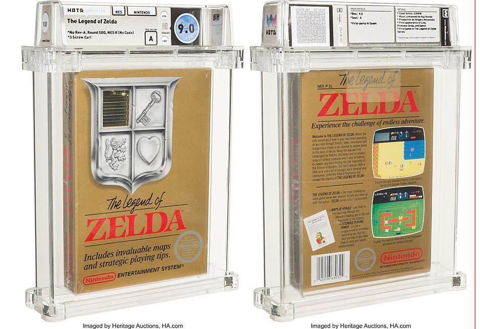 Dallas Auction House Sells Sealed Zelda Game From &#8217;87 for $870k