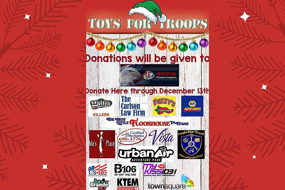 Toys For Troops to Benefit Central Texas Troops, First Responders