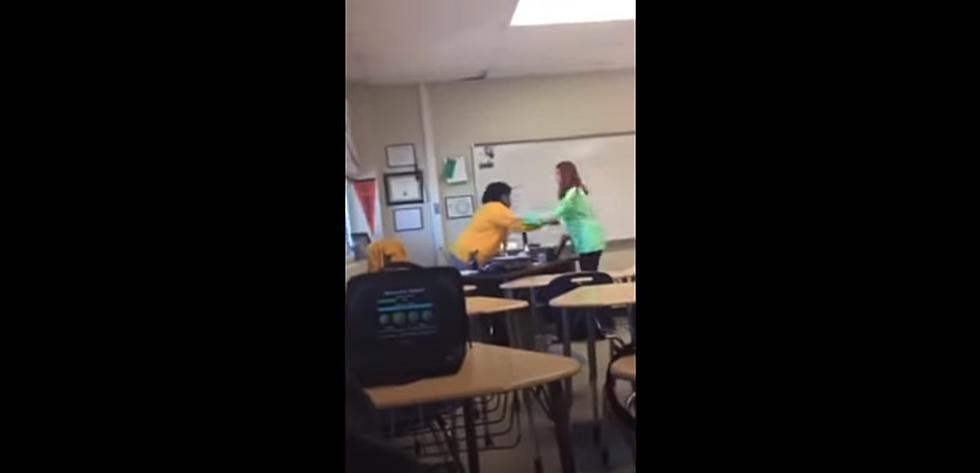 Watch This: Texas Student Was Caught on Video Yelling At and Hitting Teacher