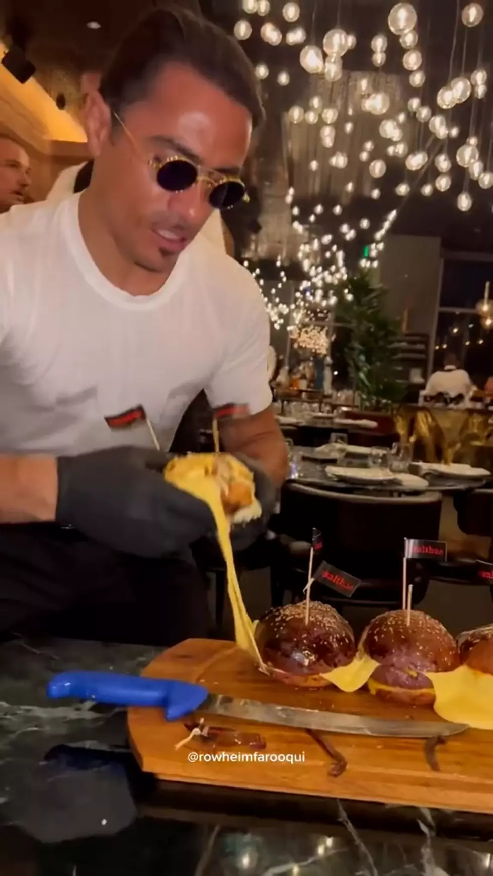 More Sweet Than Salty: Customer Witnesses Burger Made By Salt Bae