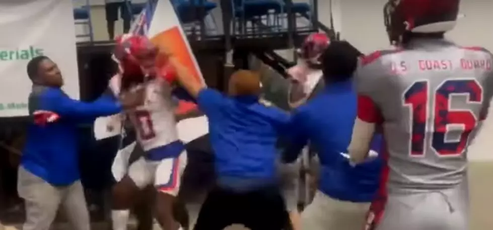 Fan Shot Video of Brawl at Indoor Football Game in Texas