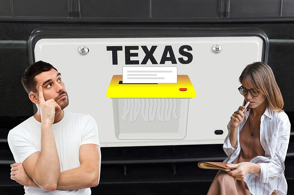 Shred The Thought, Interim Paper License Plates Are No More In Texas