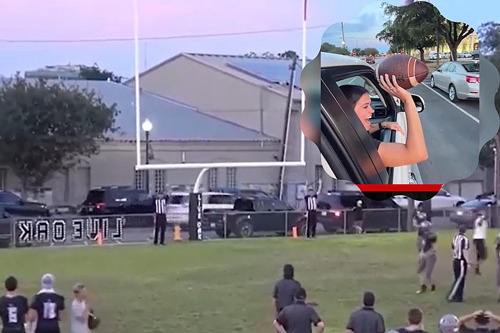 New Video: Texas Woman And Surprising Catch At Football Game