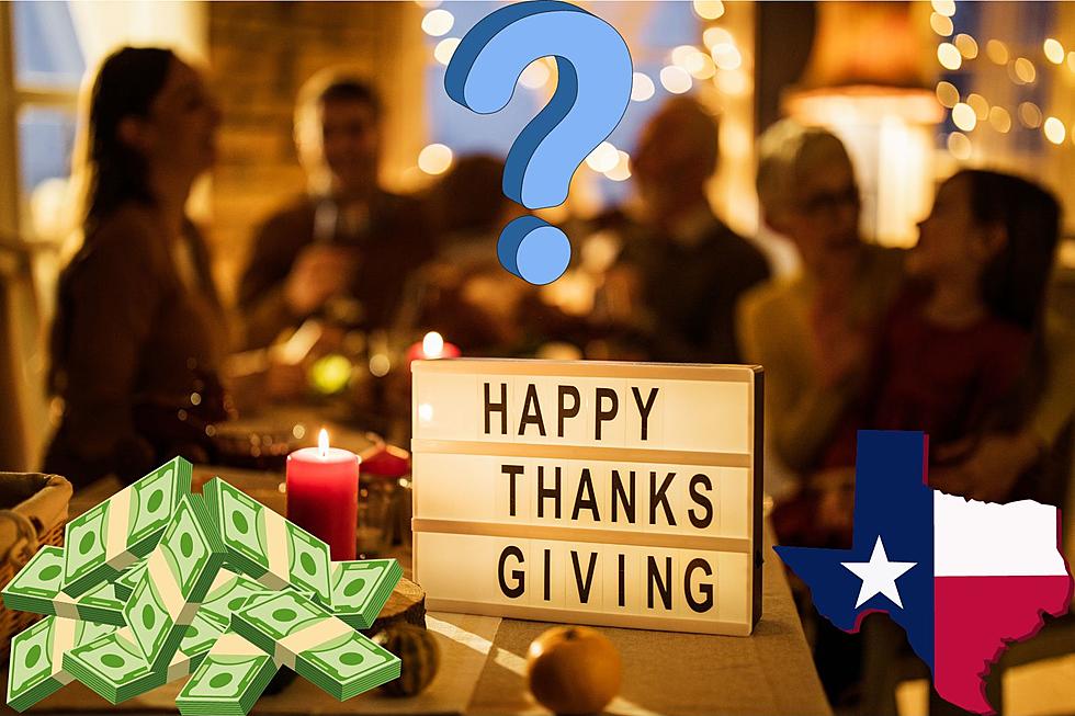 How Much Does Texas, On Average, Spend For Thanksgiving?