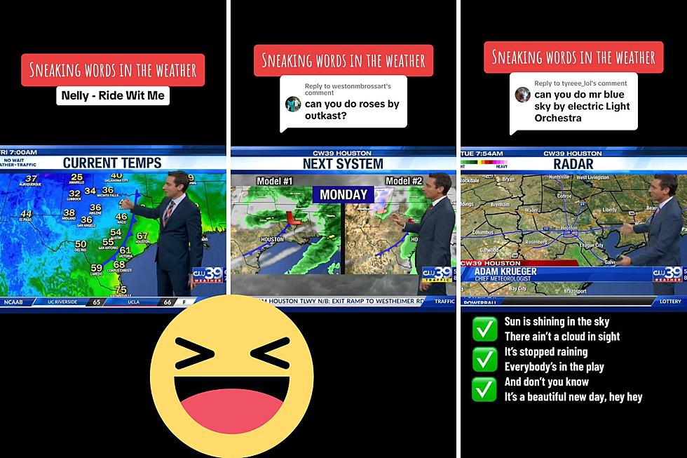 VIDEO: Houston, Texas Weatherman Goes Viral For Musical Forecasts