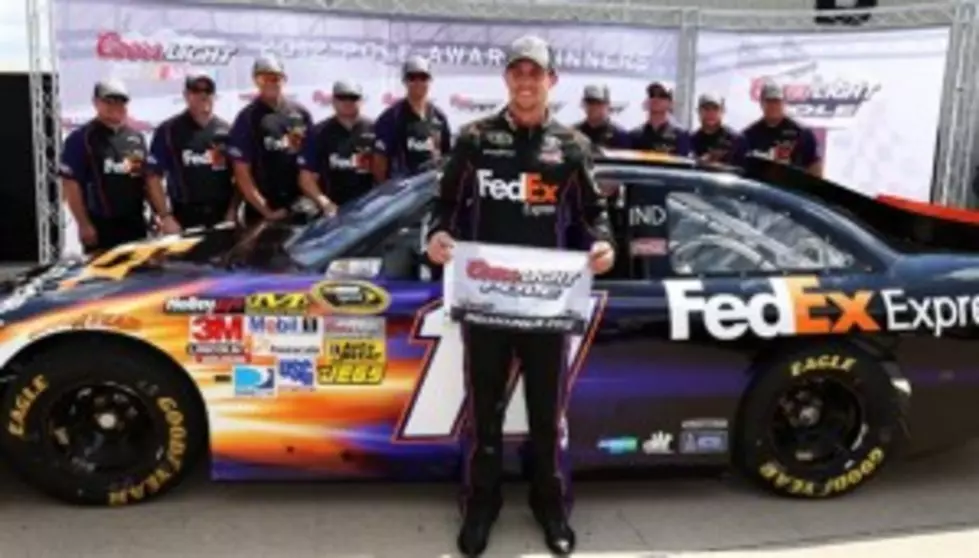 NASCAR: Hamlin Scores Brickyard Pole