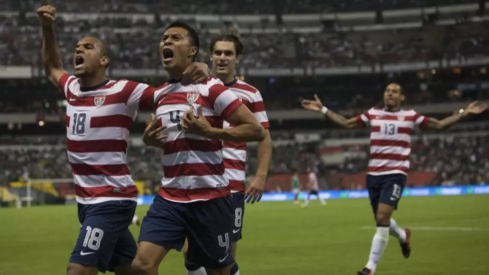 Soccer: U.S. Claims First-ever Win In Mexico