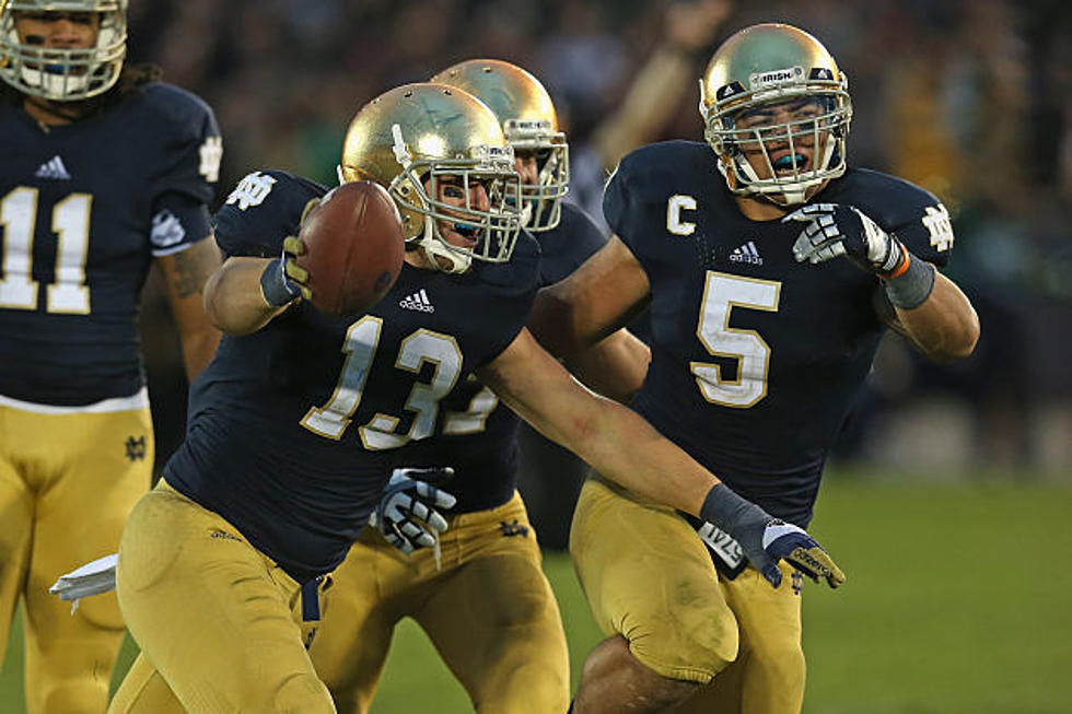 Notre Dame rises to No. 1 in BCS, K-State, Oregon fall