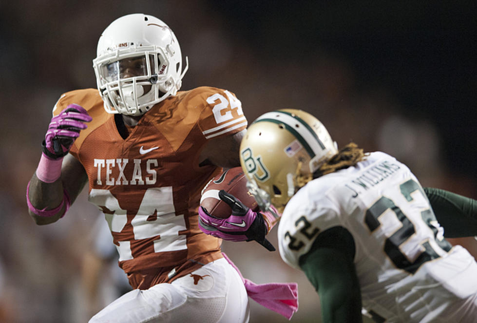 Bergeron&#8217;s 5 TDs lead Texas over Baylor 56-50