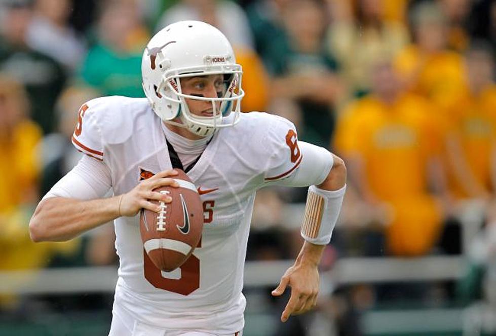 McCoy rallies Texas to 21-17 win at Kansas