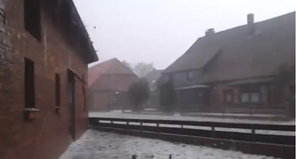 Hail Storm Hits Germany (Video) &#8211; Hagel in Arpke Juli 2013