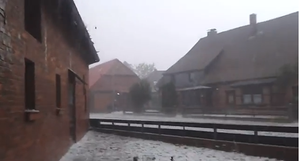Hail Storm Hits Germany (Video) – Hagel in Arpke Juli 2013