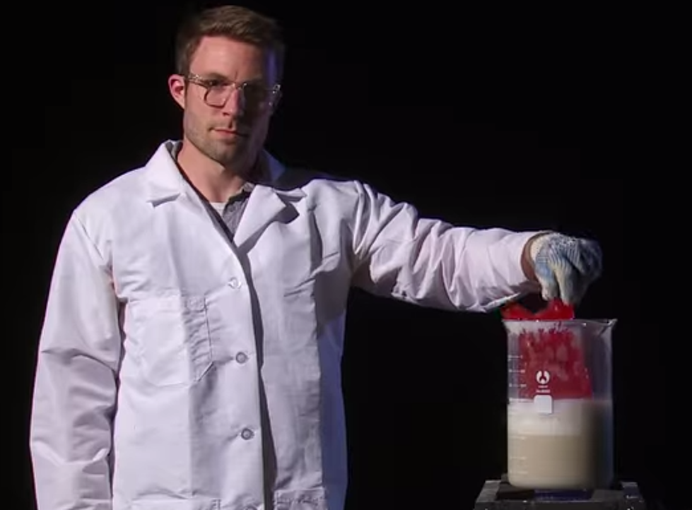 Vat19 Demonstrates 5-pound Gummy Bear Reacting with Potassium Chlorate