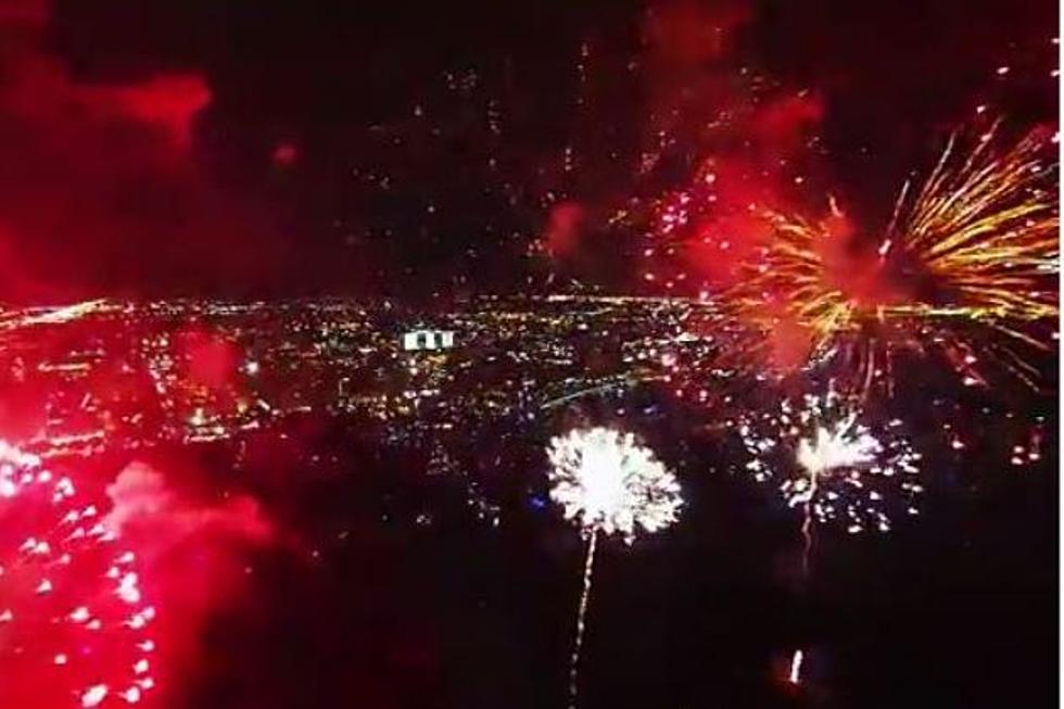 Fireworks Seen from a Drone’s Point of View Look Really Cool