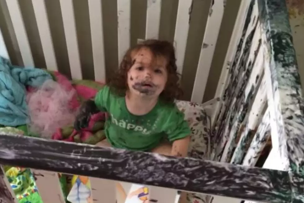 Kids Paint a Magnificent Mess While Parents Sleep
