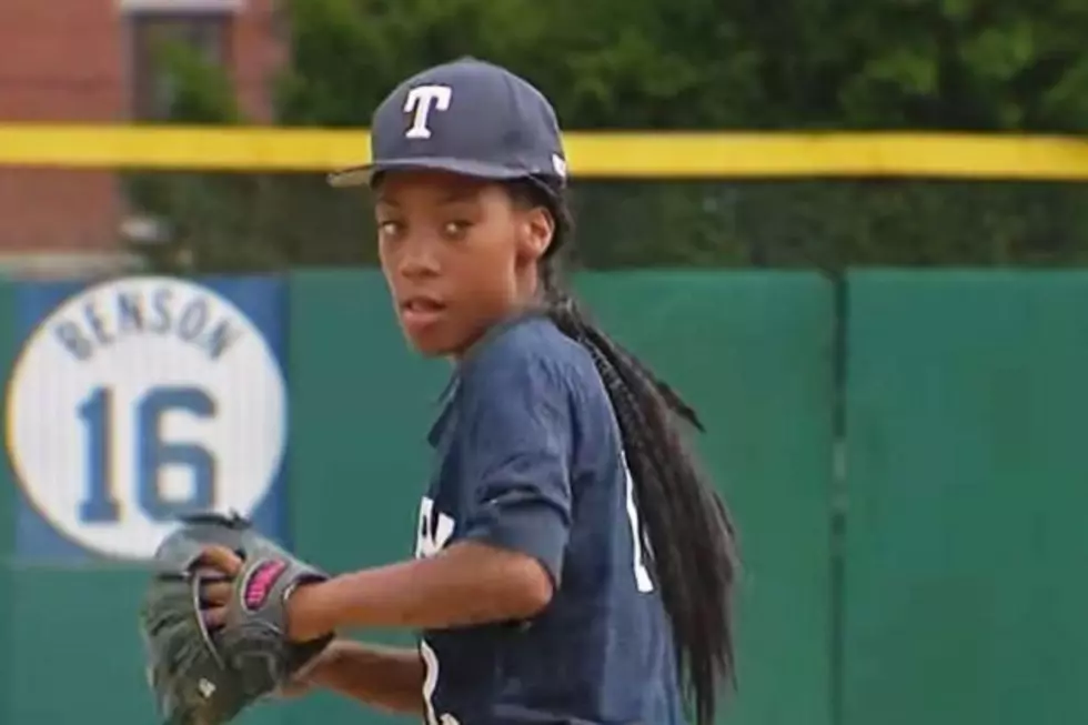 13 Year Old Girl Pitches Her Team into the Little League World Series