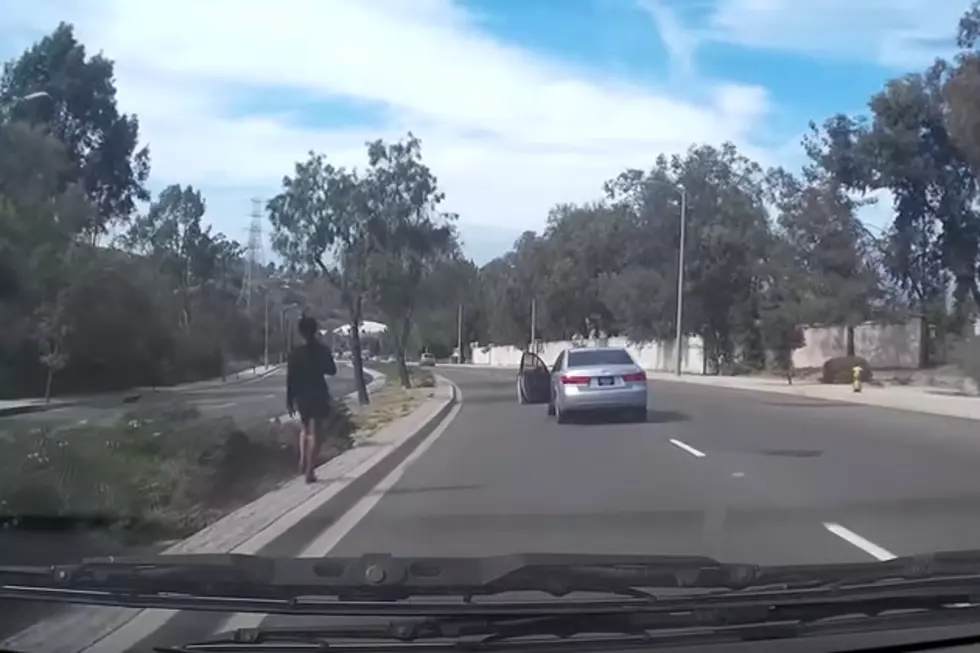 Bizarre Accident Caught on Tape in California