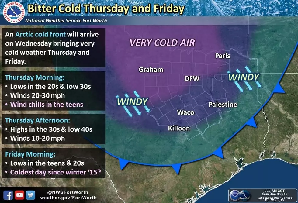 National Weather Service Expects Coldest Weather In Two Years