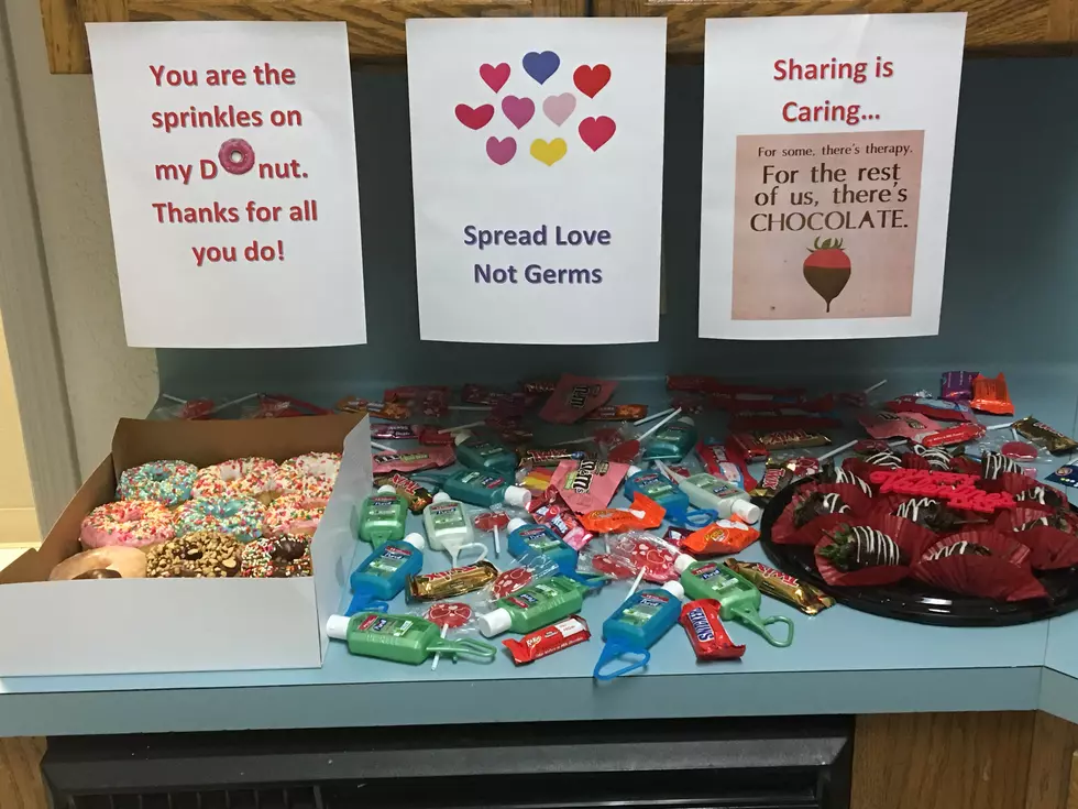 Thank You, Kelsey: A Valentine’s Day Treat from a Co-Worker to the Staff
