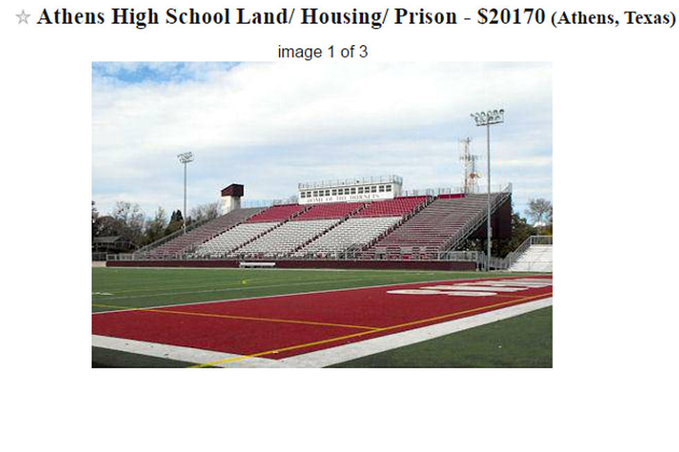 Athens, Texas Student Tries to Sell High School on Craigslist as Senior Prank