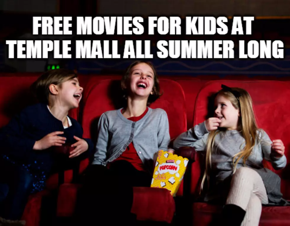 Free Movies for Kids at Temple Mall All Summer Long