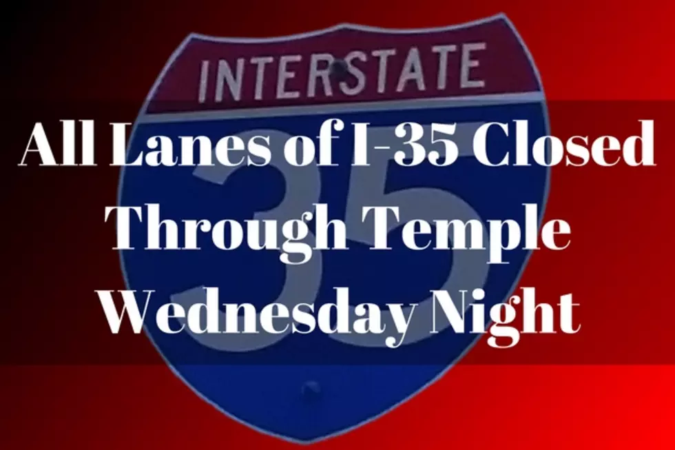 I-35 Shutting Down Again Wednesday Night in Temple