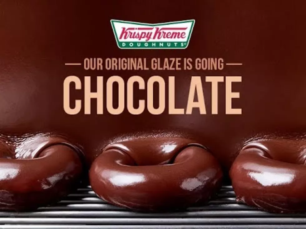 Krispy Kreme Original Glaze Goes Dark for Eclipse