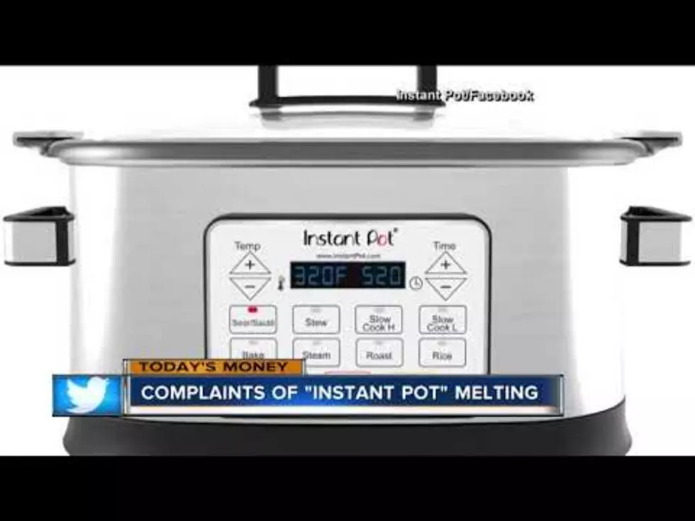 Instant Pot Cooker May Melt on You