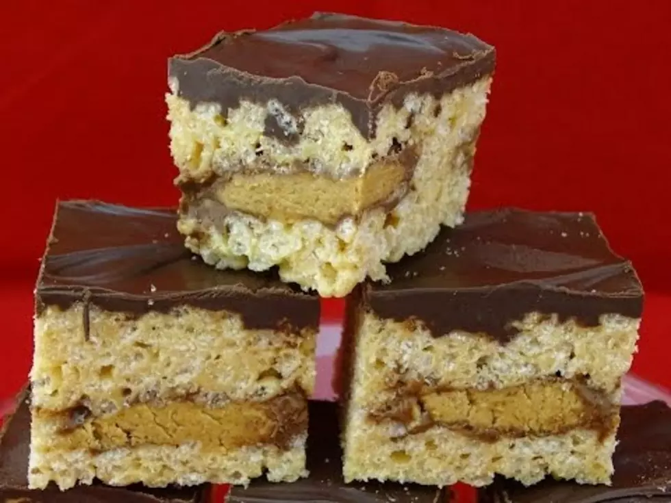 Reese’s Stuffed Rice Krispie Treats Would Be Perfect This Weekend