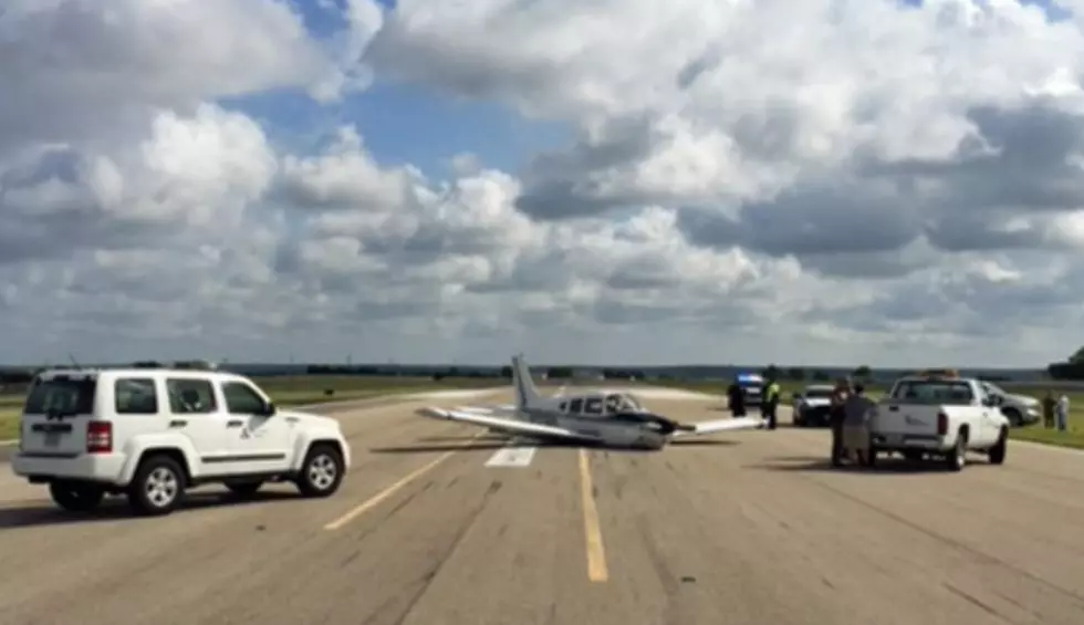 Plane Makes Emergency Belly Flop Landing at Killeen Airport