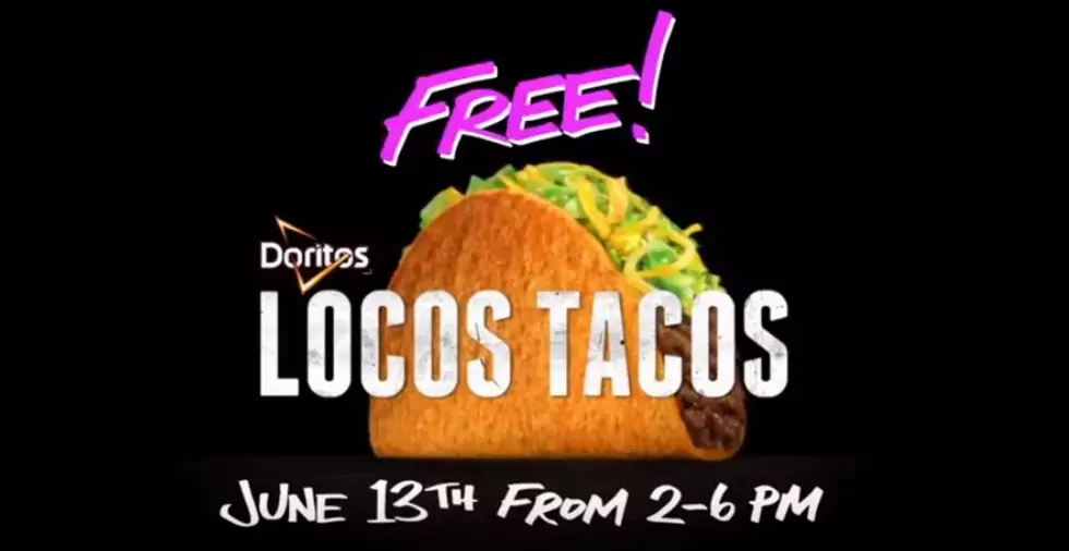 Free Tacos at Taco Bell June 13th