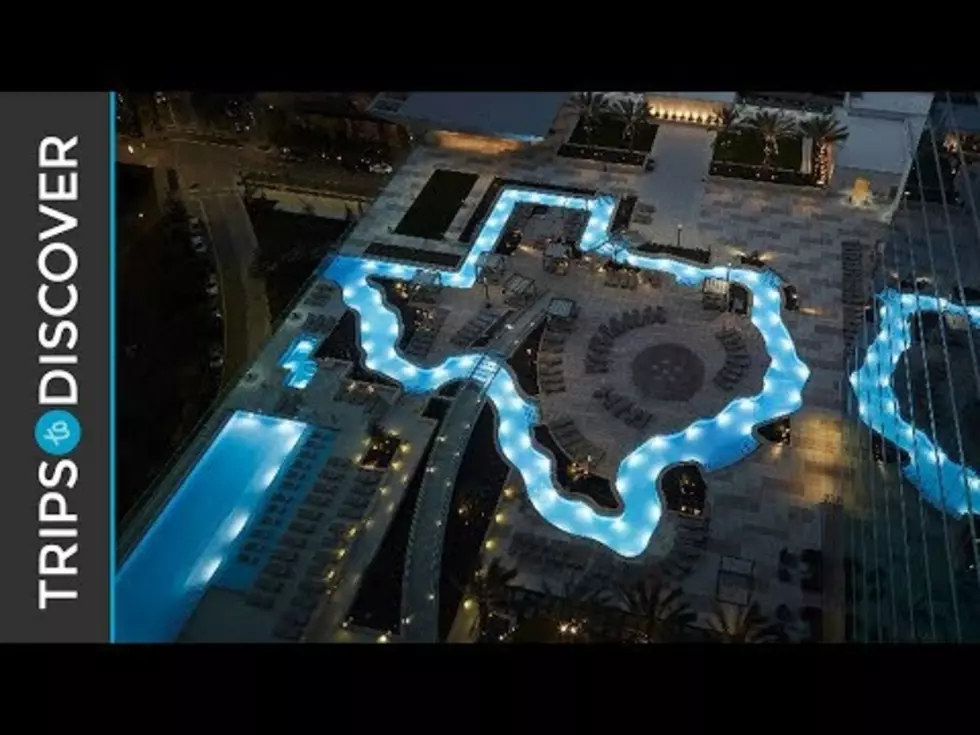 World’s Only Rooftop Texas-shaped Lazy River Open to the Public