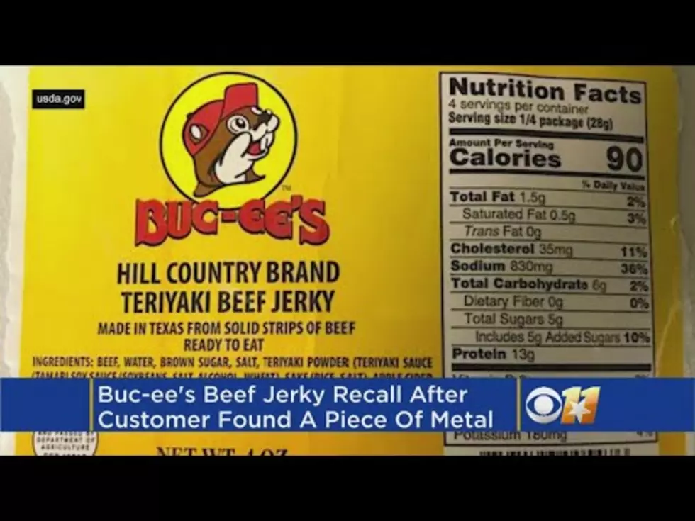 Buc-ee’s Recalls 690 Pounds of Beef Jerky