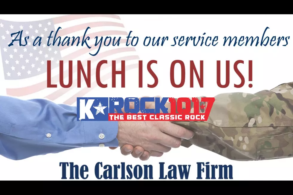 Carlson Law Firm&#8217;s &#8220;Lunch on Us&#8221; Returns In Honor Of Veterans Day