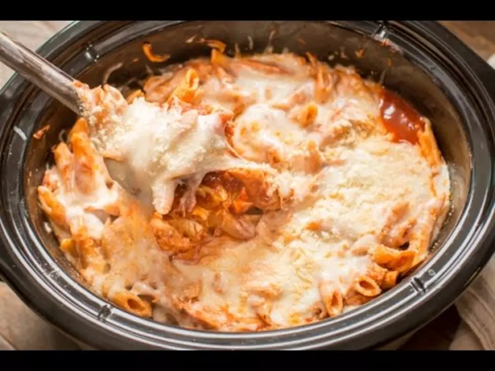 Chicken Parm and Pasta in the Slow Cooker