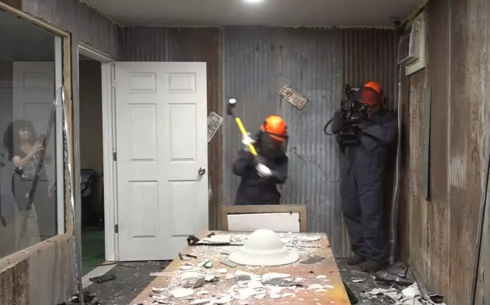 Rage Room in Kyle, Texas Lets You Smash Stuff to Relieve Stress