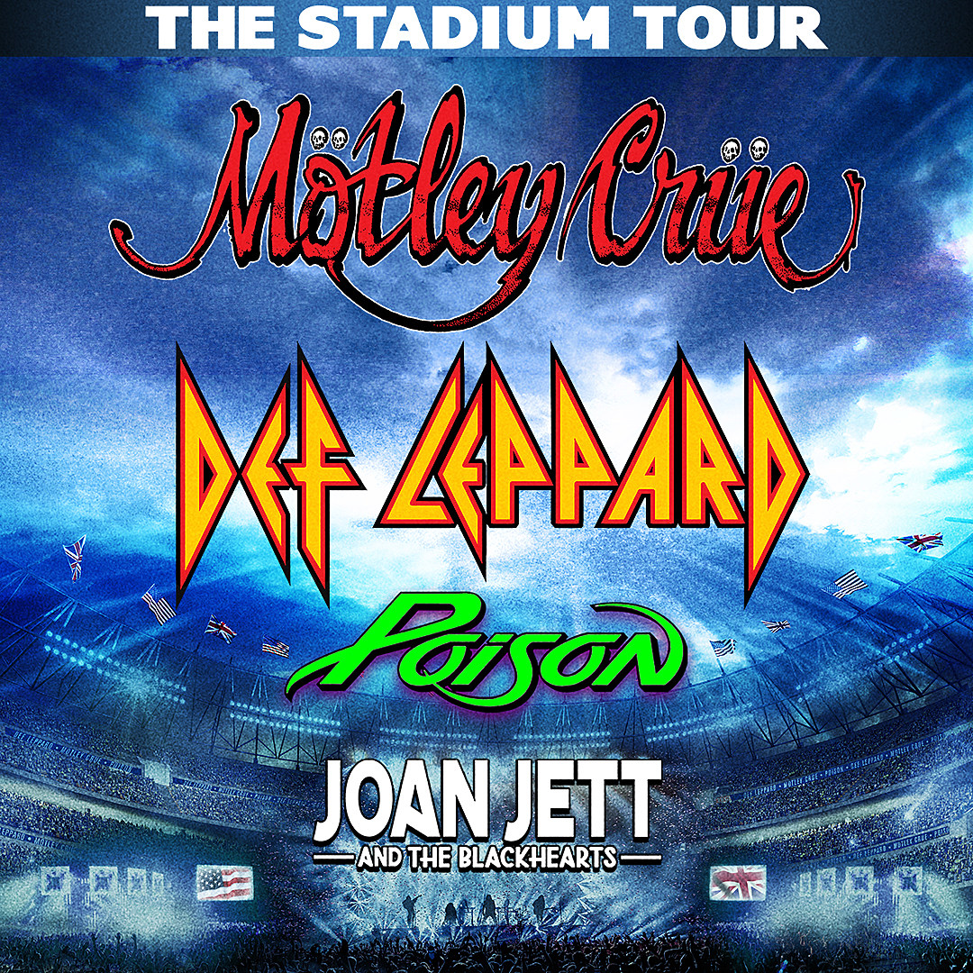 Mötley Crüe, Def Leppard, Poison, & Joan Jett Live in San Antonio