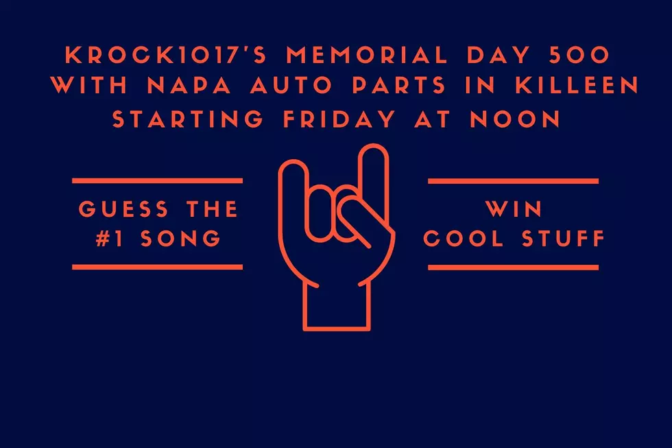 Memorial Day 500 Countdown with KRock1017 and NAPA Auto Parts in Killeen