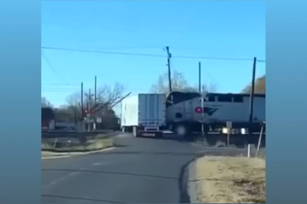 Video Shows Train Hitting Truck at Moody Crossing