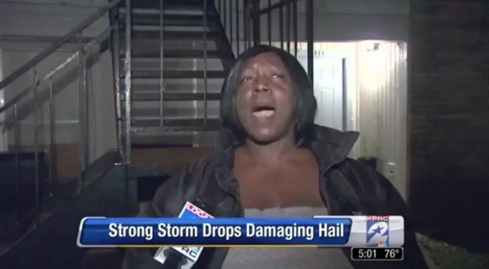 Houston Woman Gives Best Weather Report of All Time – Invents New Meteorological Term: KABOOYOW!