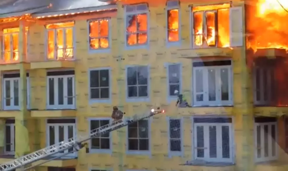Amazing Video of Houston Man Rescued from Burning Building