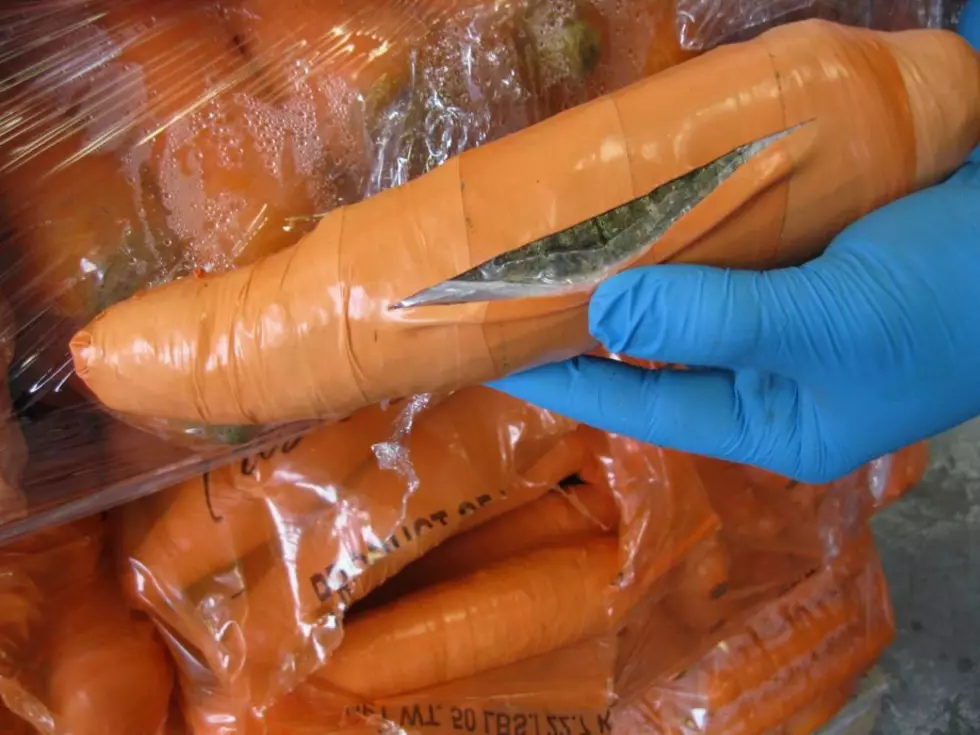 Ton of Marijuana Found in Fake Carrots at Texas Border