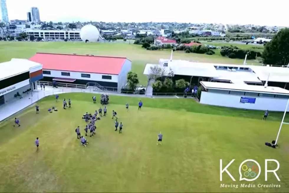 Watch Kid Nail Aerial Drone with Soccer Ball [VIDE0]