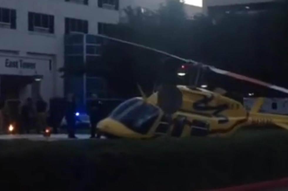 Helicopter Crashes Outside Houston Hospital