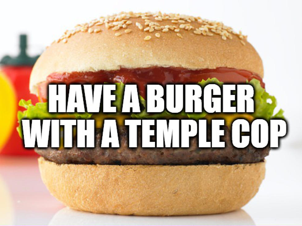 Temple Police to Host Burger with a Badge Luncheon