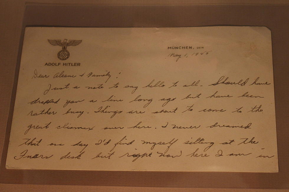 Belton Soldier Used Hitler&#8217;s Stationery to Write Home Near the End of World War II