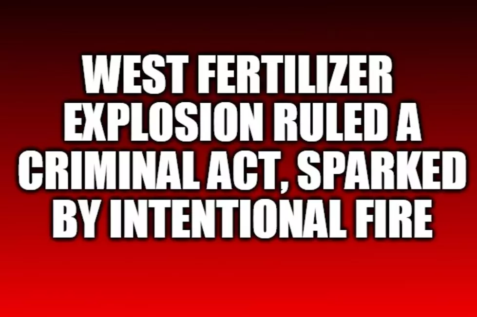 Fire That Caused West Fertilizer Plant Explosion Ruled A Criminal Act