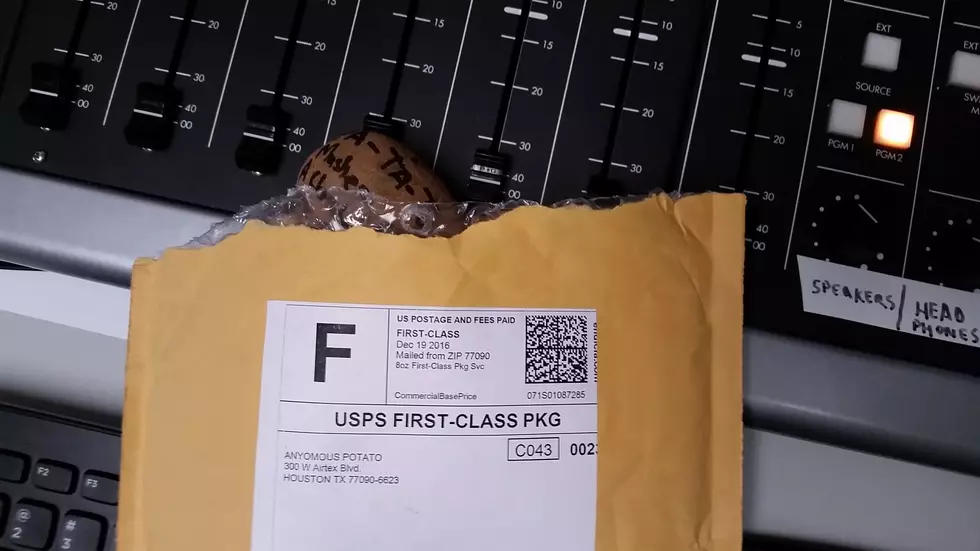 Someone Mailed an Anonymous Potato to Our Radio Station