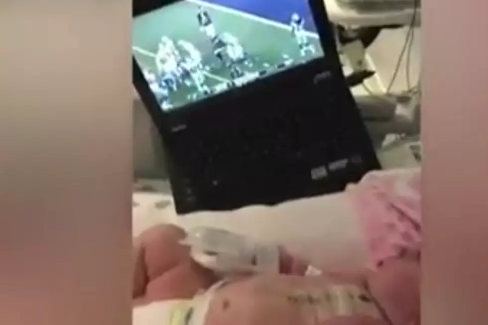 Baby Recovering From Heart Surgery Soothed by Dallas Cowboys