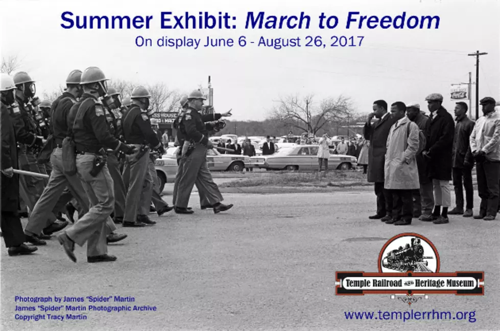 Temple Railroad and Heritage Museum Hosts March to Freedom Exhibit
